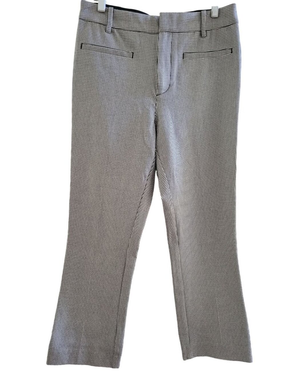 Anthropologie Houndstooth The Essential Pant 10 Career Professional straight